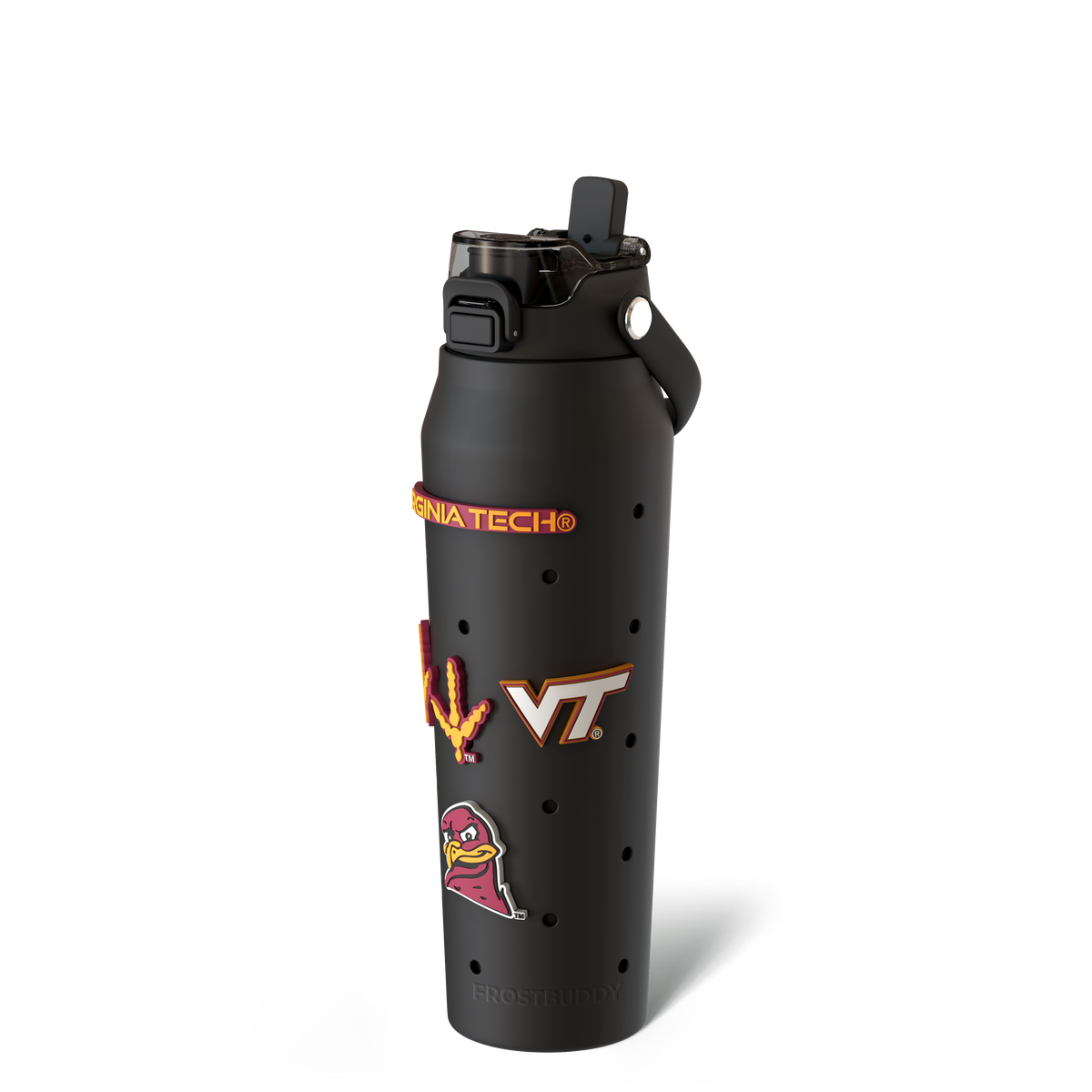 Bottle Buddy 32oz | Virginia Tech Hokies | Skin + Budz Bundle image 1